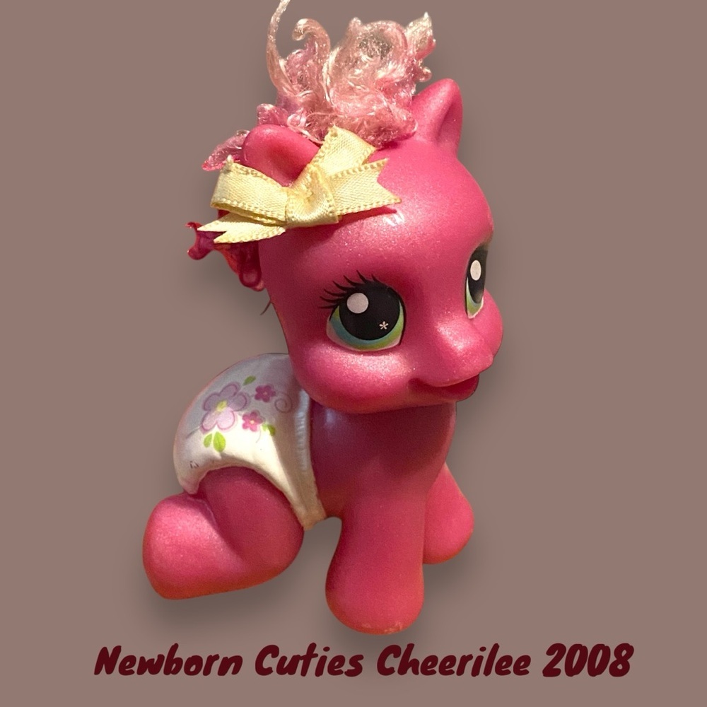 MLP-My Little Pony Newborn Cuties Baby Cheerilee 2008
